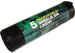 5 Degradable wheelie bin liners