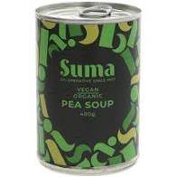 Organic pea soup