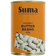 Organic butter beans