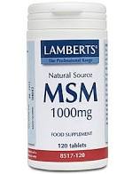 MSM 1000mg (120 tablets)