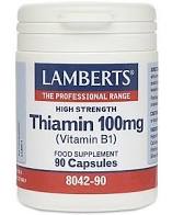 Thiamin 100mg (Vitamin B1) (90 capsules)